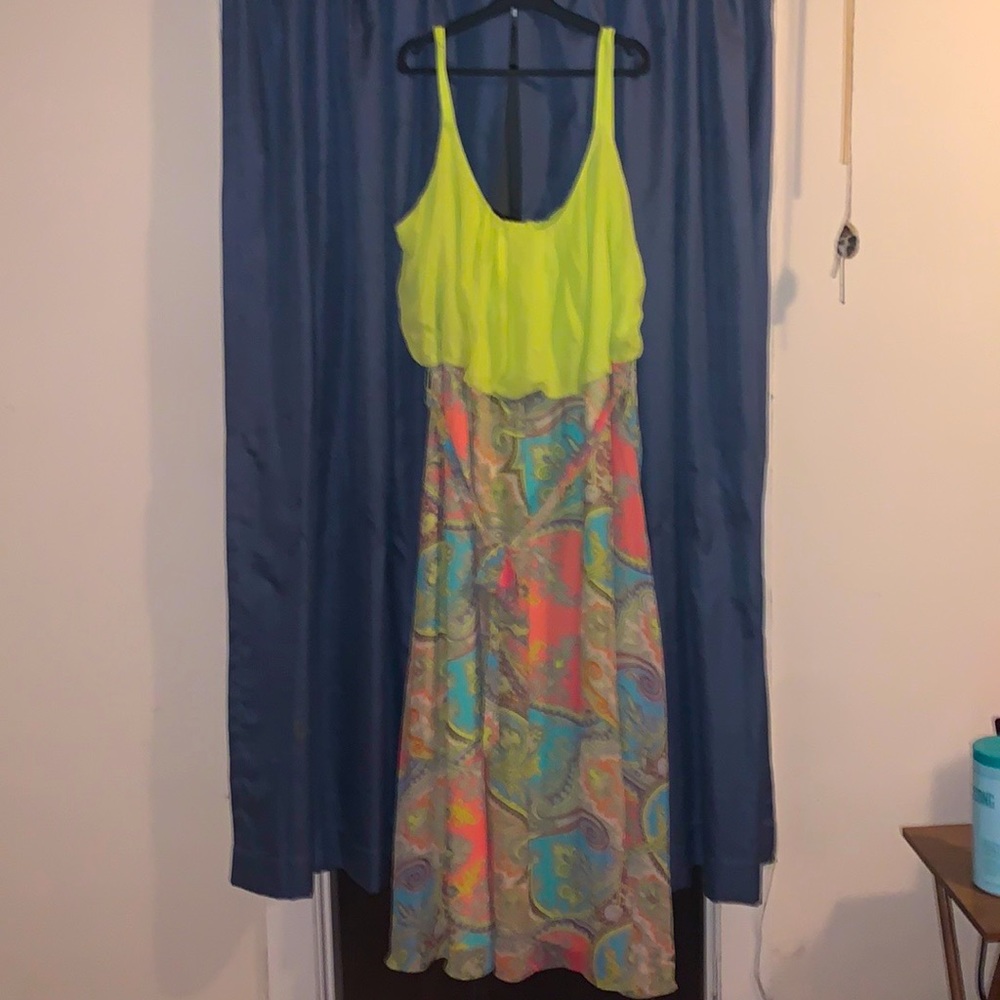 NWT 24W maxi dress never worn